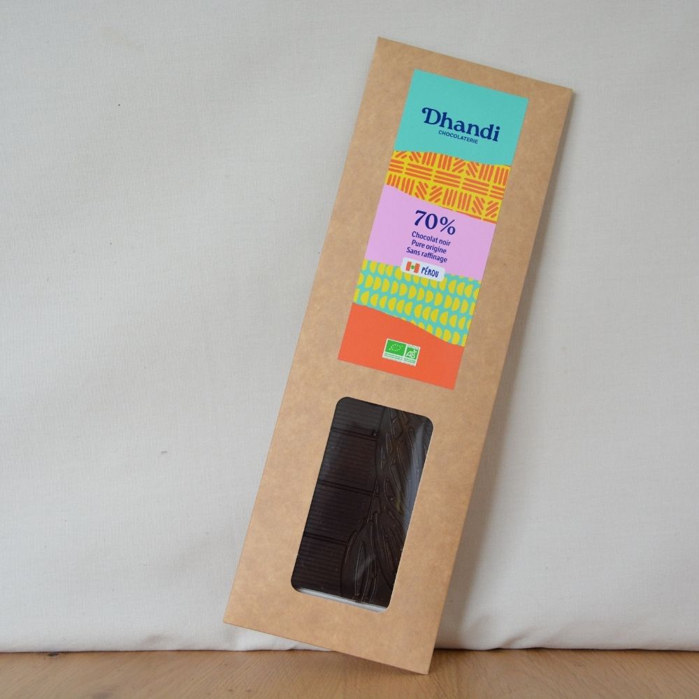Tablette Chocolat noir 70% bio