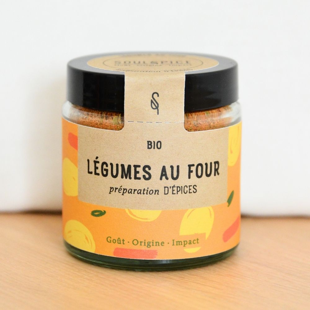 Épices Bio pour légumes au four