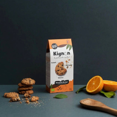 kignon biscuits anti-gaspi chocolat orange