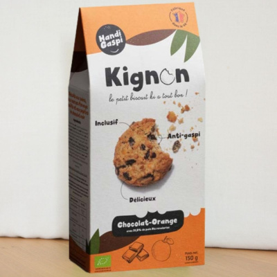 Biscuits bio orange chocolat kignon